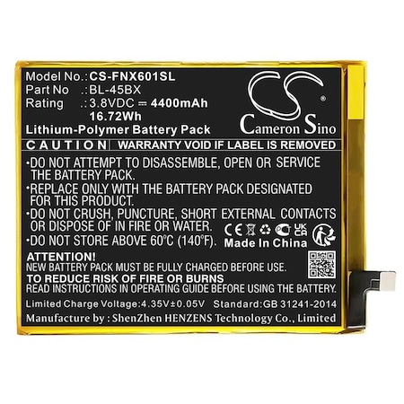 Bsc Preferred Infinix Note 3 X601 Mobile Phone Replacement Battery CS-FNX601SL